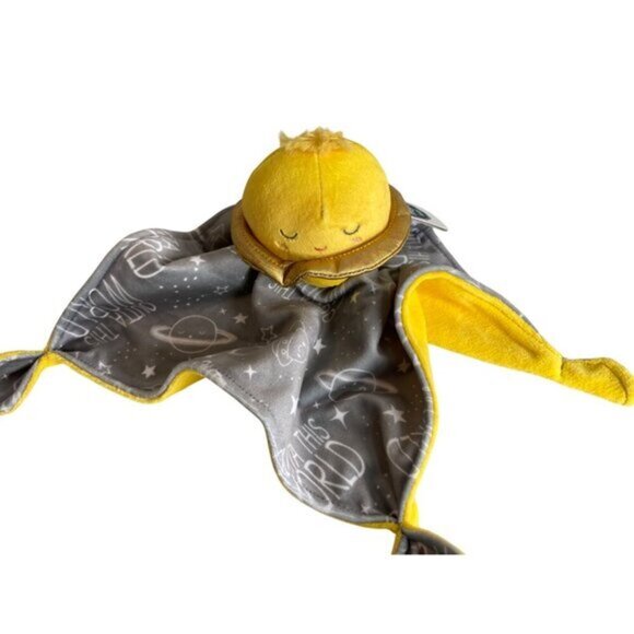 Mary Meyer Baby Moons & Stars Planet‎ Lovey Plush Blanket 10" NWT - Picture 2 of 4